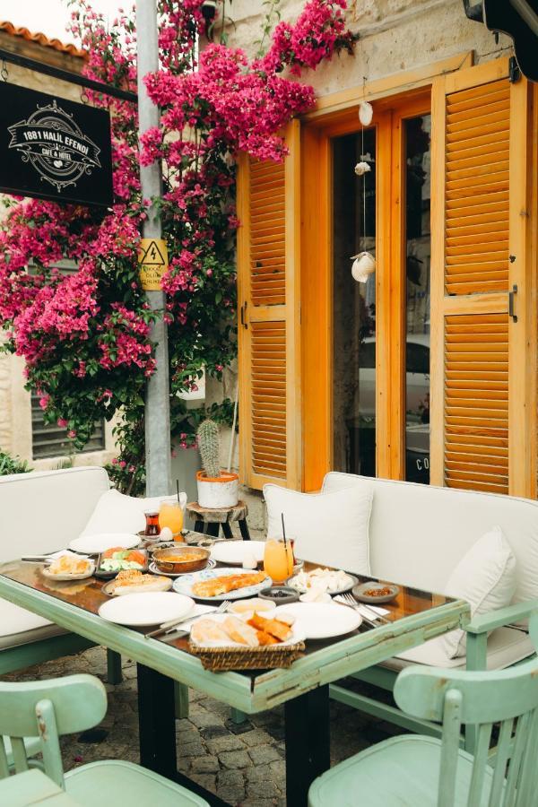 1881 Halil Efendi Otel Alaçatı Exteriör bild